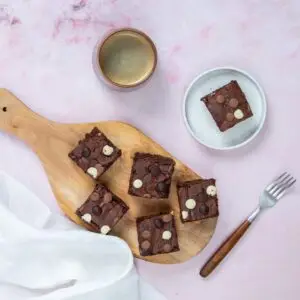 Brownie triple chocolate
