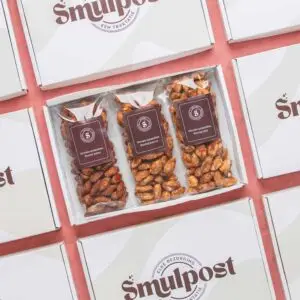 Mix box gecoate amandelen (3 smaken)
